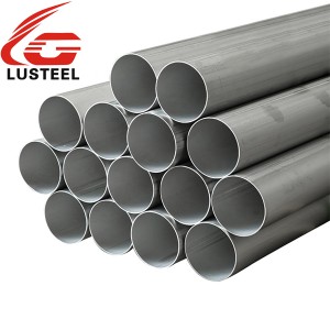 Stainless steel welded pipe ASTM resistant round polished welded