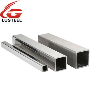 Stainless steel square pipe 201 304 304L 316 316L 310S seamless tube