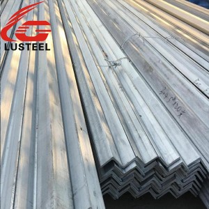 Factory Supply Gi Seamless Pipe - Equilateral Angle Steel Chinese manufacturer Q195 Q235 Q345 SS400 A36 – Lu