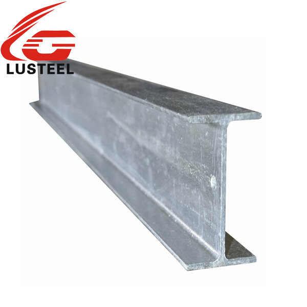 China OEM Galvanized Round Bar - Galvanized H-beam structural steel Q235b Q345b  price  – Lu