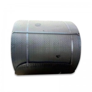 Galvanized checkered steel coil anti slip and wear resistant
