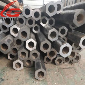 Hexagon steel pipe Save steel for structural parts