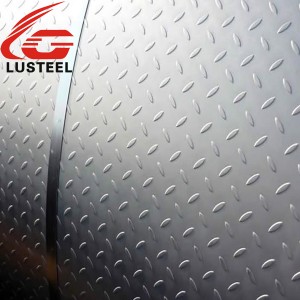 Checkered steel coil Q245 Q345 hot rolled plate Galvanized
