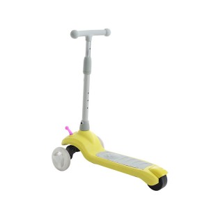 24v Electric Scooter Lithium Battery Aluminum Alloy Rubber Tire Children Electric Scooter C3