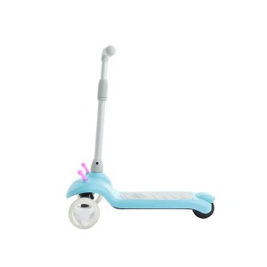 24v Electric Scooter Lithium Battery Aluminum Alloy Rubber Tire Children Electric Scooter C3