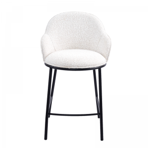 Orlan Counter Chair Upholstered Seat with Metal Frame.