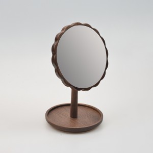 Stephen Black Walnut dan Kerajinan Cermin Kayu Beech Kayu Solid