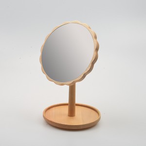 Stephen Černý ořech a bukové zrcadlo ruční práce z masivního dřeva