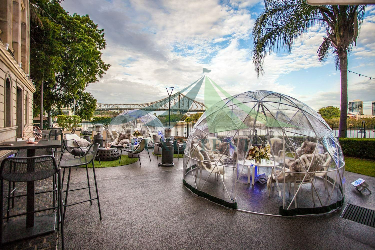 Renewable Design for Marquee Tents 5x10m -
 City dome for garden or cocktail party dome tent – Aixiang