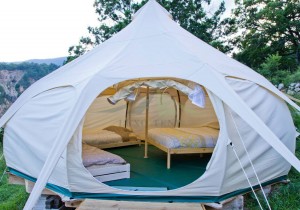 Personlized Products Glamping Dome Tent -
 Hot sale waterproof High quality luxury glamping family outdoor bell tent NO.037 – Aixiang