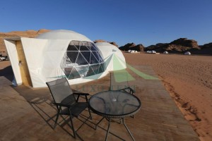 Desert geodesic dome tent luxury camping resort Part.1
