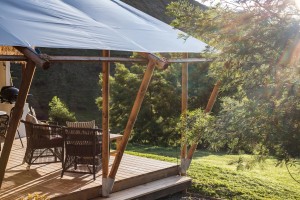 Kilang harga murah kilang glamping rumah khemah Safari untuk khemah luar kayu resort NO.037