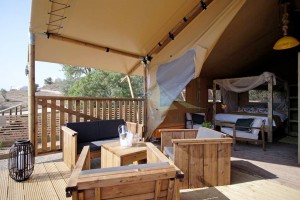 Luxus Family Design Camping Applikatioun Safari Zelt Hotel fir ze verkafen NO.045