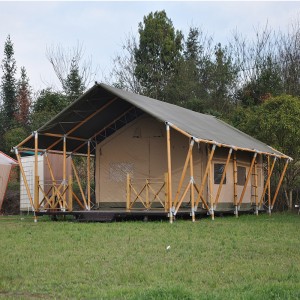 Platnena safari šotorska hiša-M8