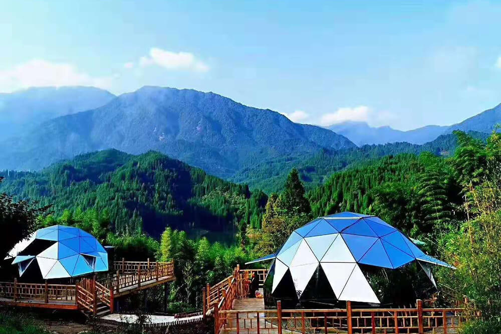 2019 New Style Geodesic Dome Tent For Events -
 Luxury Hotel Dome Tent – Aixiang