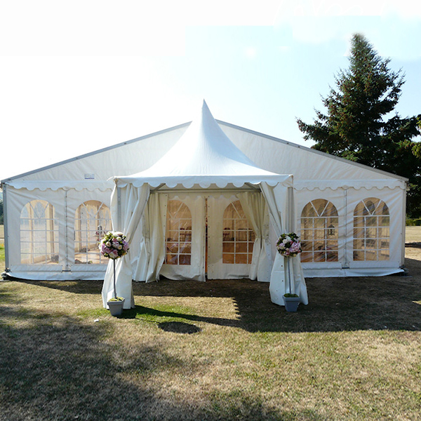 curved event tent pagoda wedding tent