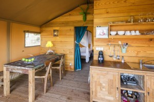 Tente de maison de glamping d'usine pour tente de camping Safari de taille personnalisée NO 043