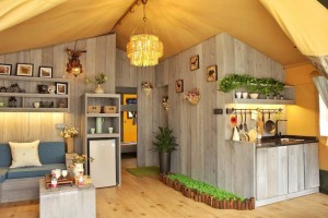 Utendørs camping familiedesign luksushotell telt safaritelt for varmt salg NO.028