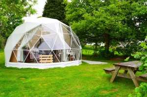 18 Years Factory China Luxury Star Clear Glamping Geodesic Dome Tent for Outdoor Party or Hotel Living
