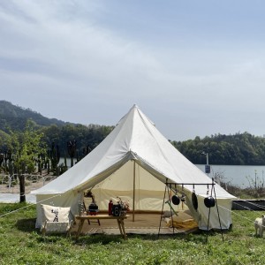 Luxury canvas yurt bell tent