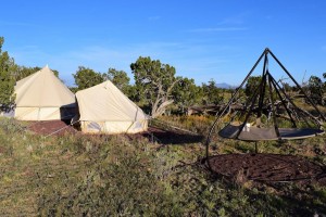 Outdoor 100% waterproof Luxury Camping application bell tent NO.014