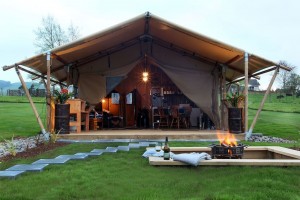 Açıq kempinq ailə dizaynı lüks otel çadır safari çadırı NO.026