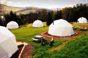 Geodesic Dome Tent Glamping