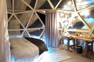 Luxus szálloda Dome sátor