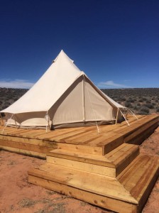 Bell tent luxury family camping resort outdoor waterproof bell tent NO.020