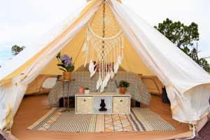 luxury camping resort 3-5m diameter bell tent NO.016