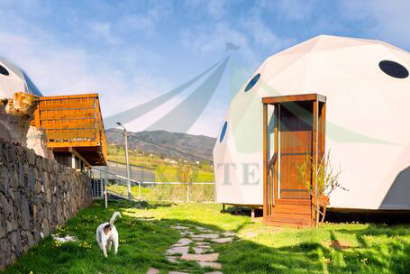 Professional Design Glamping Hotel Tent -
 Luxury Hotel Dome Tent The Coastal scenery part.1 – Aixiang