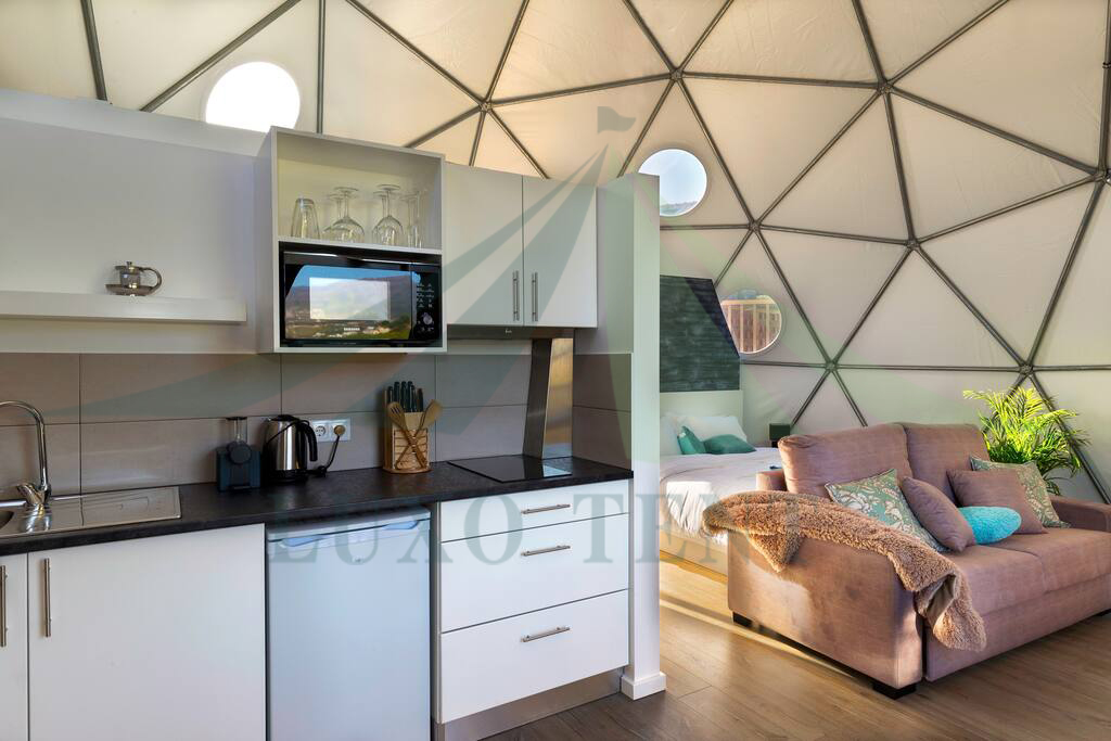 Wholesale Price Geodesic Dome Tent -
 Luxury Hotel Dome Tent The Coastal scenery part.5 – Aixiang