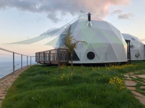 Роскошный отель Dome Tent Прибрежный пейзаж, часть 3