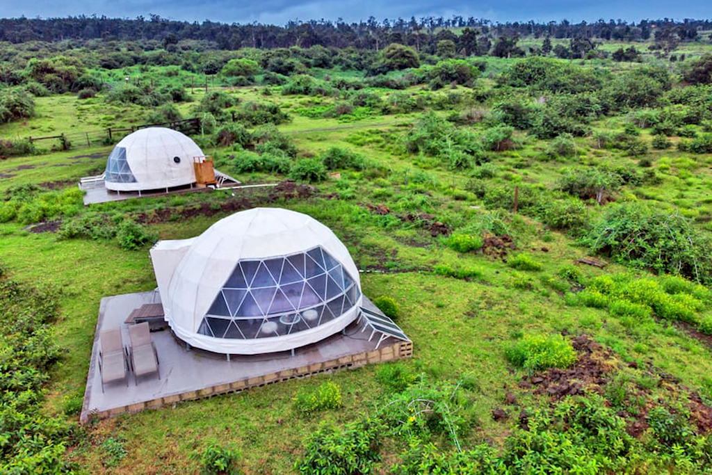 China New Product Geodesic Dome Resort -
 The 8m diameter glamping dome tent on the wilderness NO.035 – Aixiang