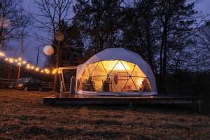 Kupisa kutengesa Glamping Imba Geodesic Dome Tende Yeku Camping Resort