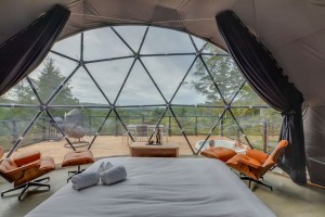 luksus telt glampende kuppelhus 8m geodesiske kupler