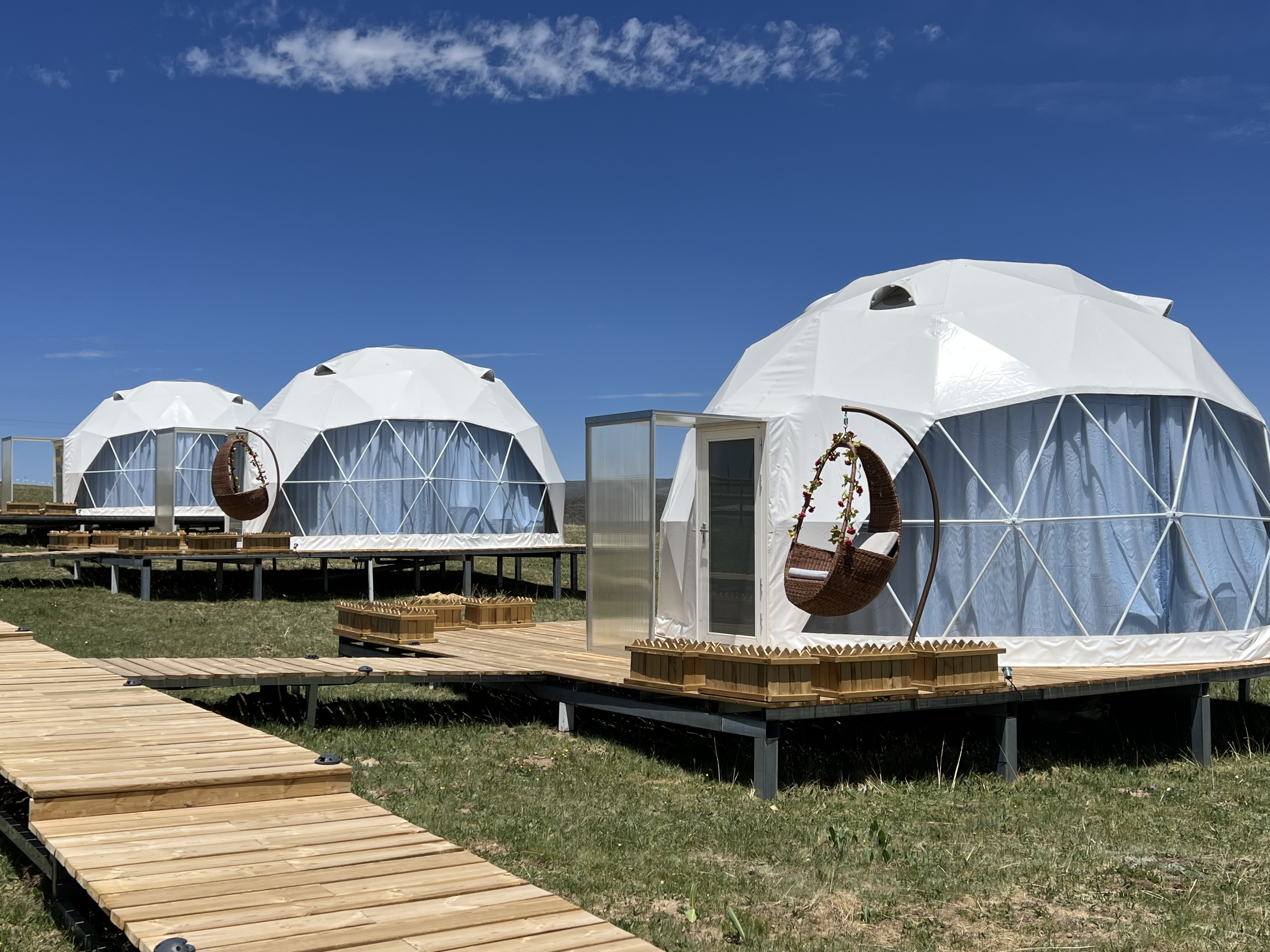 Glamping Luxury Tent Hotel On The Prairie