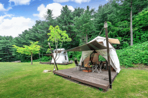 Manufacturer for luxury glamping tent hotel safari tents NO.004