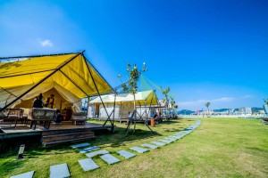 Manufactur standard Glass Hexagonal Tent -
 Luxury tents for Sale Safari membrane hotel tent NO.024 – Aixiang