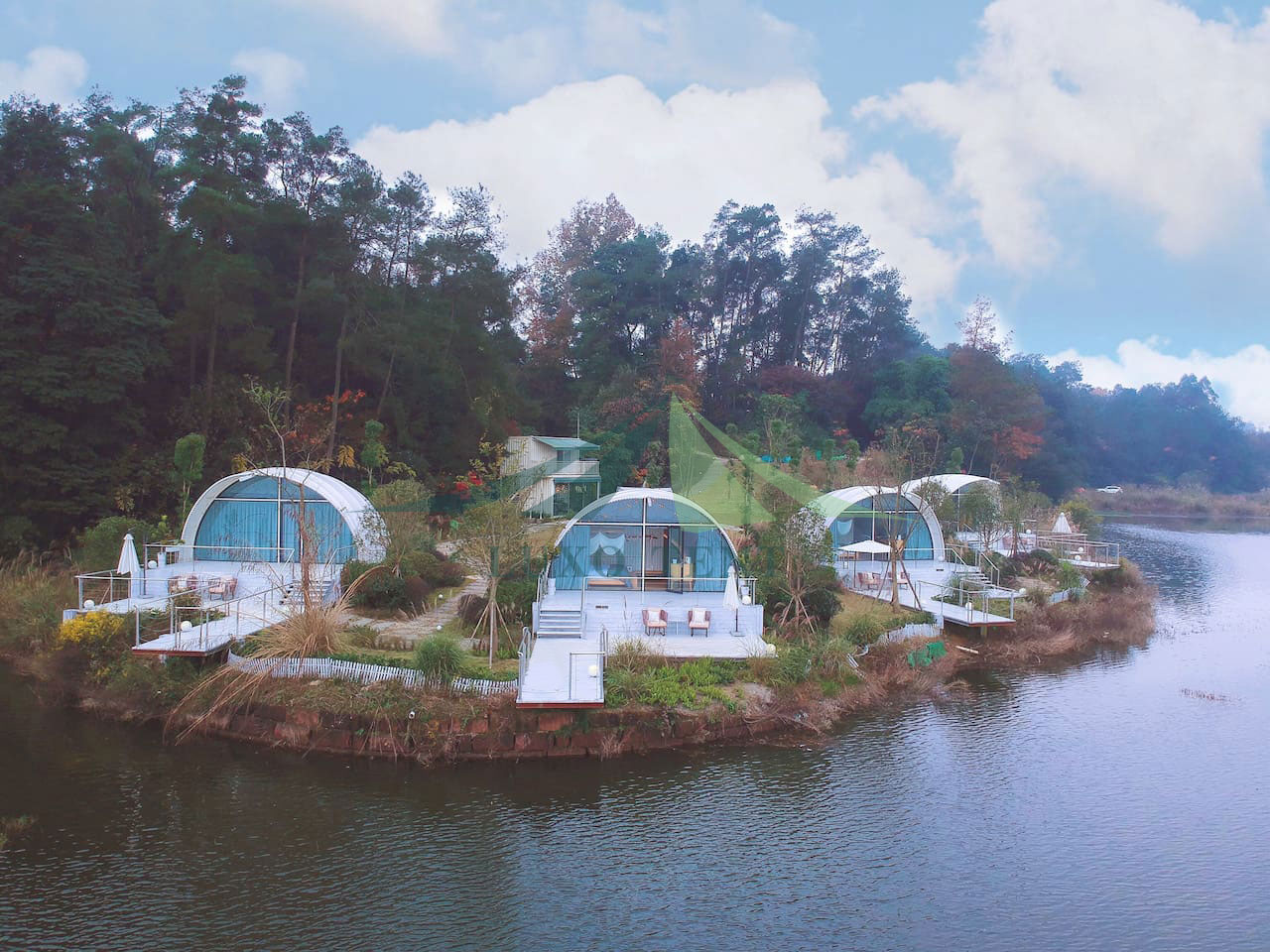 Factory Promotional Glamping Tent Hotel -
 New Design Hotel Tent Luxury Cocoon House NO.003 – Aixiang