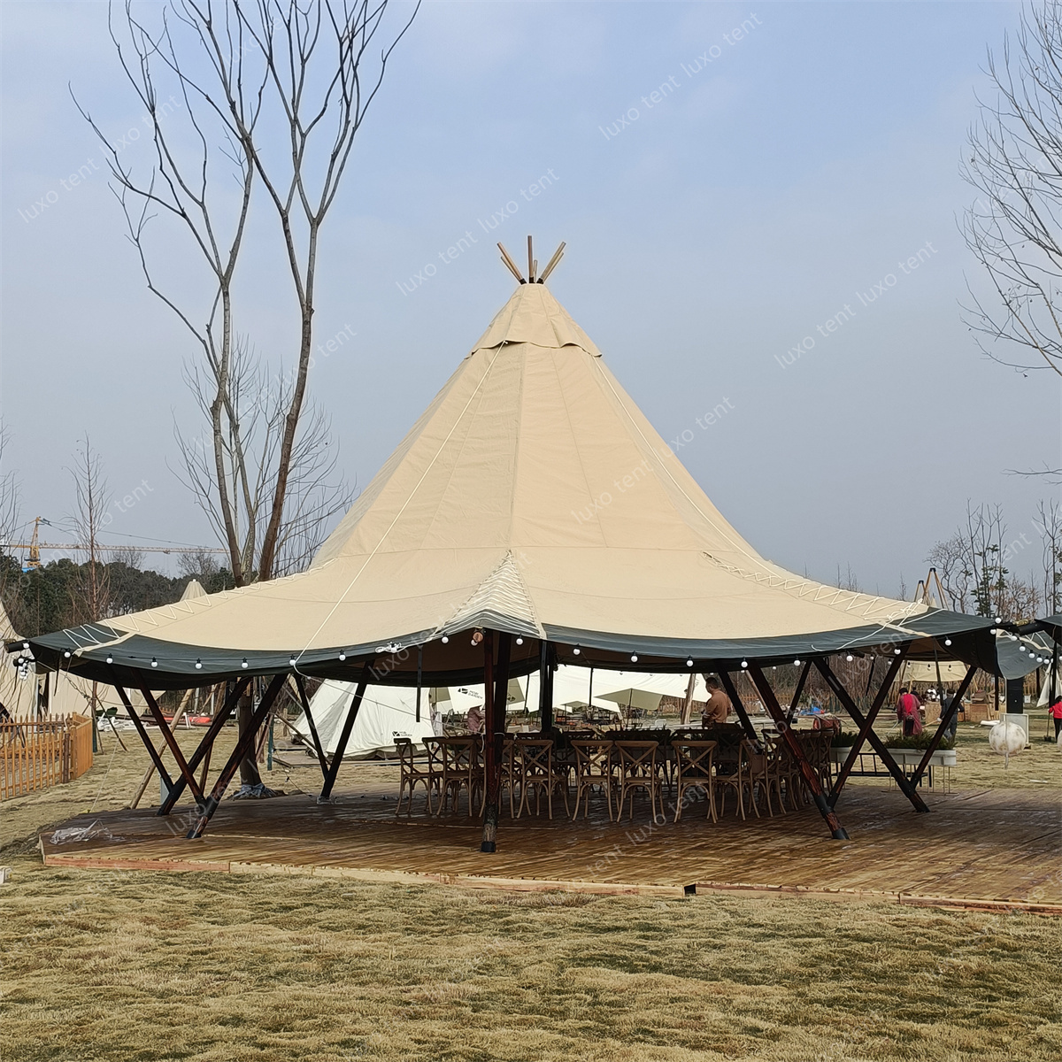 Large Tipi Indian Party Camping Tent Featured Image