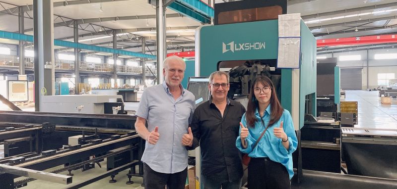 Customer Visit from Switzerland:Embark on a Tube Cutting Laser Journey