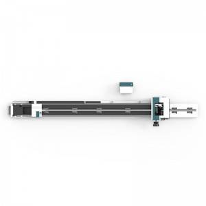 【LX82TS】Round Square tube ss cs aluminum metal pipe tube fiber laser cutter 1KW 1.5KW 2KW 3KW 4KW 6KW 8KW 12KW