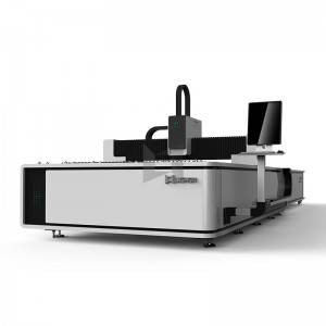 China Supplier China 1000W 2000W 3000W Metal Sheet Steel Pipe Cutter Fiber Laser Cutting Machine
