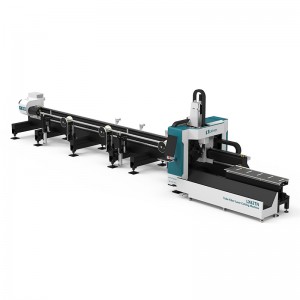 62TN Semi-Automatic Feeding Low Cost Laser Metal Pipe Cutting Machine