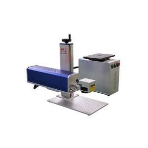 10w 20w 30w 50w co2  galvo rf laser marking machine price for nonmetal wood for leather
