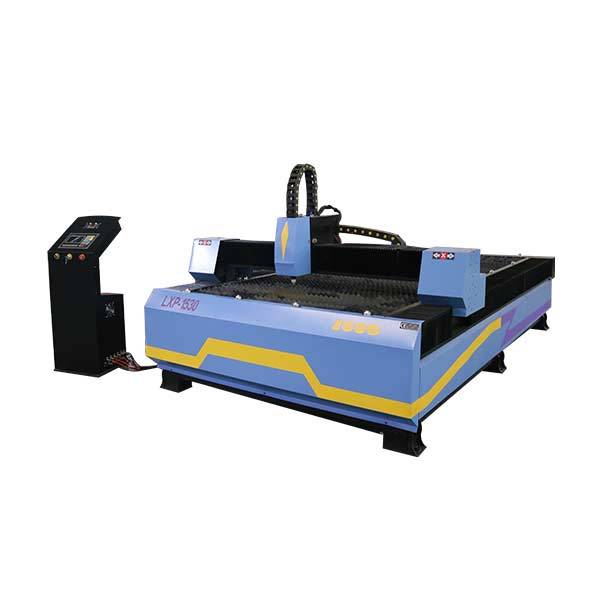 heavy duty cnc plasma cutting machine with 3 axis dust cover linear square rails sawtooth table Featured Image