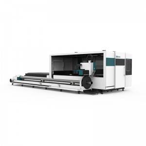 Machine de découpe laser pour feuilles et tuyaux, 1000-20000W, machine de découpe laser pour fer LX3015PTW