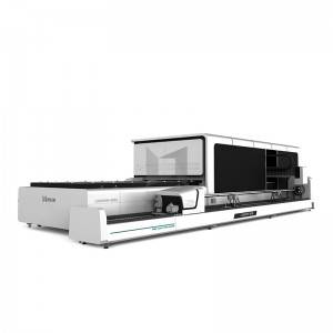 【LXF1530GR】 ایکسچینج ٹیبل فل کور فائبر لیزر کٹنگ مشین ٹیوب میٹل ٹیوب فائبر لیزر کٹنگ مشین