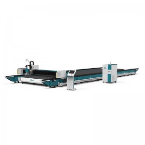 【LX12025L】Mesin pemotong laser serat format ultra-besar seri L platform tunggal untuk memotong lembaran logam